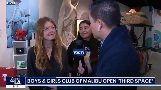 Boys & Girls Club of Malibu Opens Third Space - Fox 11 Good Day LA - 8AM Segment