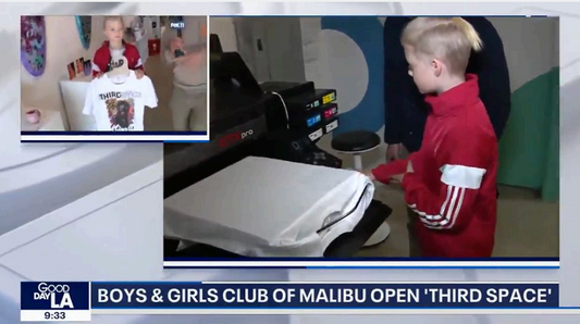 Boys & Girls Club of Malibu Opens Third Space - Fox 11 Good Day LA - 9AM Segment