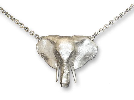 Elephant-Silver Necklace