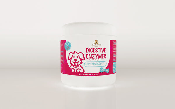 Dog Digestive Enzyme Supplement - Promotes Optimal Digestion & Nutrient Absorption