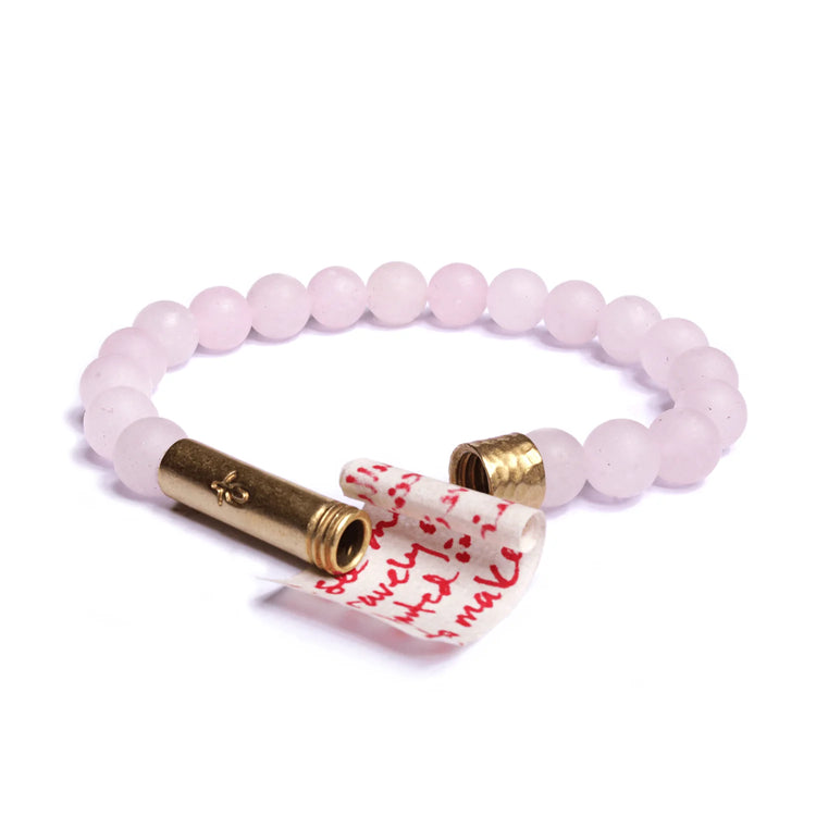 Matte Rose Quartz Wishbeads