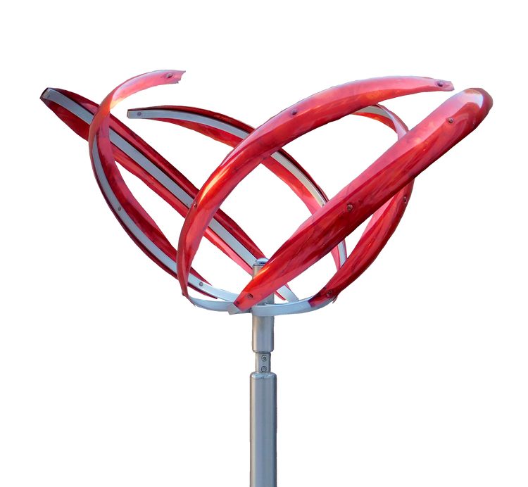 Rose - Wind Sculpture