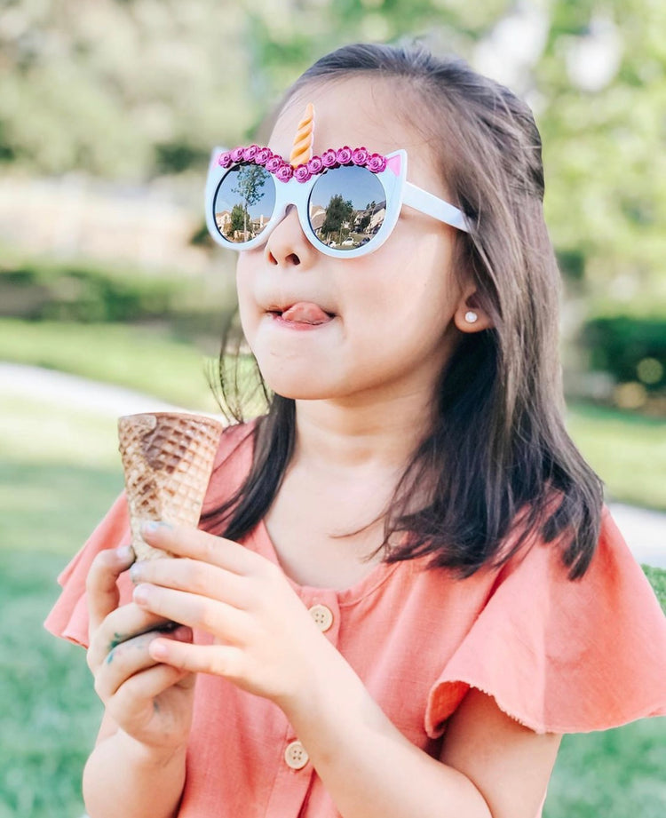 BREE Kids Unicorn Glitter Sunglasses