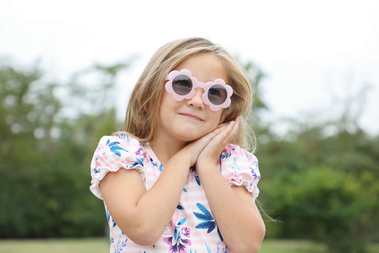 DAISY Kids Flower Shaped Sunglasses