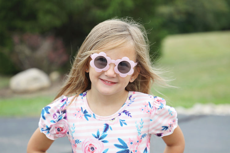 DAISY Kids Flower Shaped Sunglasses