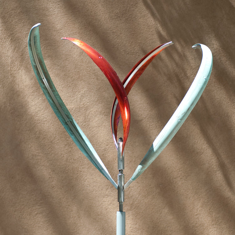Blooming Lily 2 - Large - Wind Sculpture