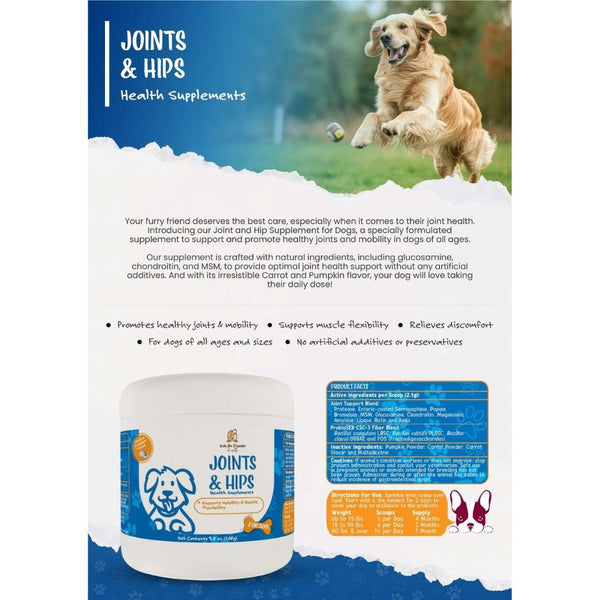 Joint Supplement for Dogs Promotes Healthy Joints & Mobility