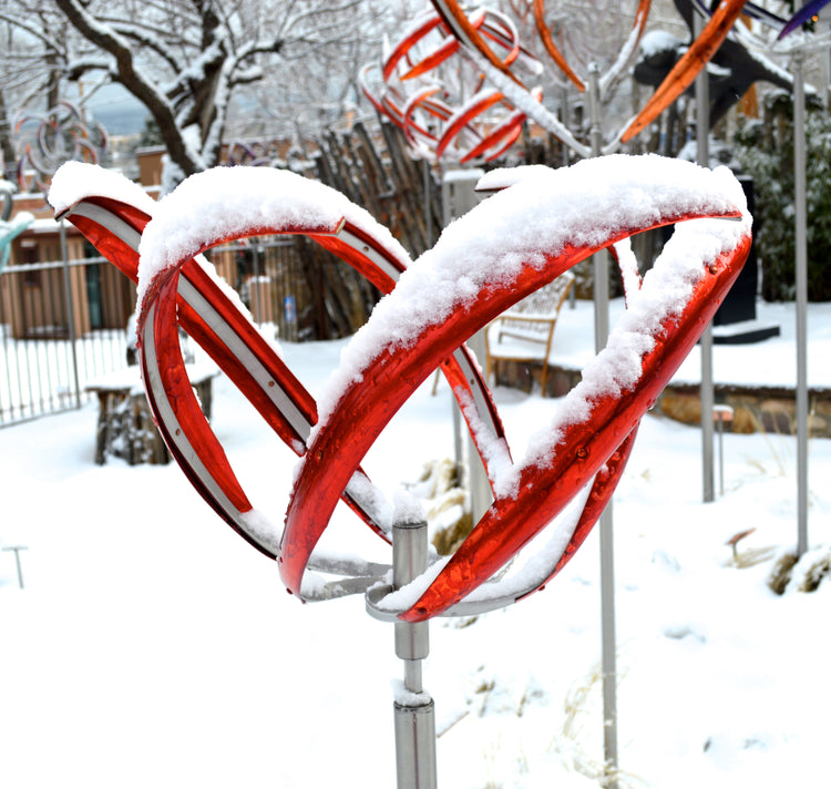 Rose - Wind Sculpture