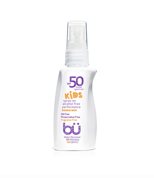 BU SPF 50 Alchohol-Free KIDS Fragrance-Free Spray